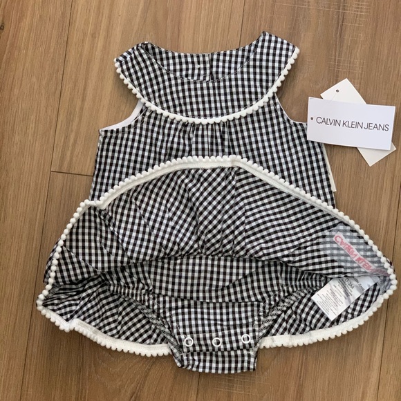 Calvin Klein JEANS Infant Girls Dress - Picture 2 of 3